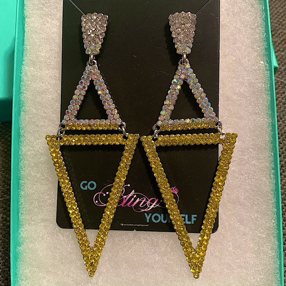 Brand New! Pageant/Prom Earrings